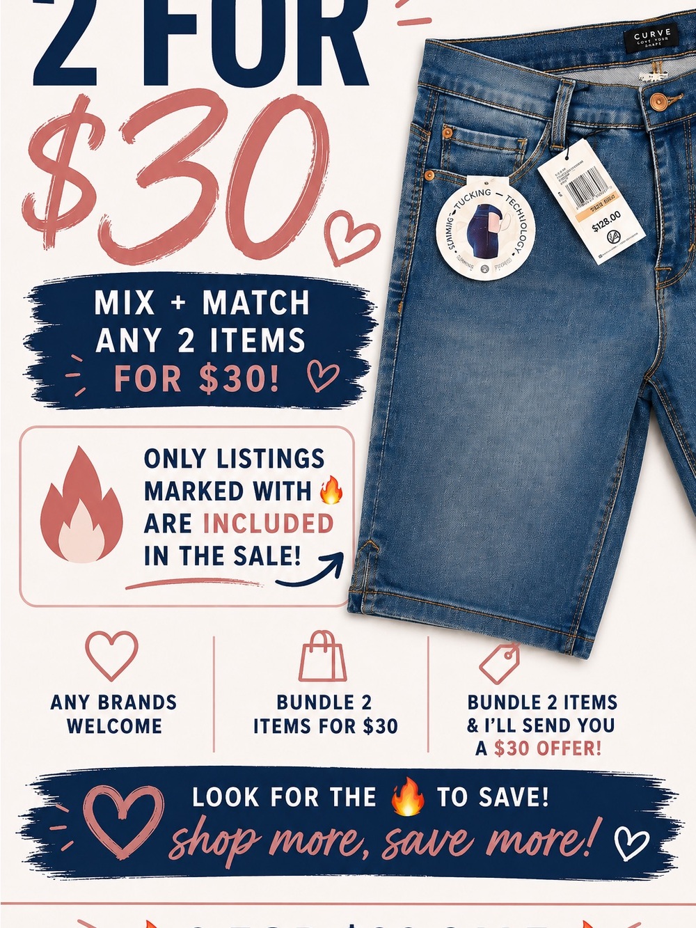 🔥 2 FOR $30 SALE 🔥